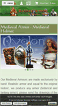 Mobile Screenshot of medieval-armour.com